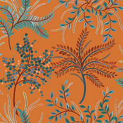 Galerie Wallcoverings Product Code: TJ40406 - Mulberry Tree Wallpaper Collection Galerie Wallcoverings Product Code TJ40406 - Mulberry Tree Wallpaper Collection - Orange Colours - Bedgebury Design