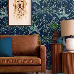 Galerie Wallcoverings Product Code: TJ40412 - Mulberry Tree Wallpaper Collection Galerie Wallcoverings Product Code TJ40412 - Mulberry Tree Wallpaper Collection - Blue Colours - Bedgebury Design