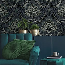 Galerie Wallcoverings Product Code: TJ40700 - Mulberry Tree Wallpaper Collection Galerie Wallcoverings Product Code TJ40700 - Mulberry Tree Wallpaper Collection - Black Colours - Logan Design