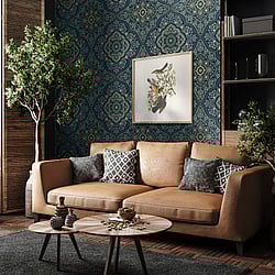 Galerie Wallcoverings Product Code: TJ41212 - Mulberry Tree Wallpaper Collection Galerie Wallcoverings Product Code TJ41212 - Mulberry Tree Wallpaper Collection - Blue Colours - Cambridge Design