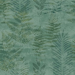 Galerie Wallcoverings Product Code: TP21261 - Passenger Wallpaper Collection Galerie Wallcoverings Product Code TP21261 - Passenger Wallpaper Collection - Dark Green Colours - Fern Print Design