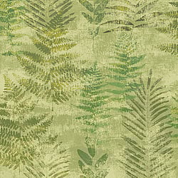 Galerie Wallcoverings Product Code: TP21262 - Passenger Wallpaper Collection Galerie Wallcoverings Product Code TP21262 - Passenger Wallpaper Collection - Light Green Colours - Fern Print Design
