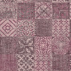 Galerie Wallcoverings Product Code: TP21291 - Passenger Wallpaper Collection Galerie Wallcoverings Product Code TP21291 - Passenger Wallpaper Collection - Pink Purple Colours - Funky Tiles Design