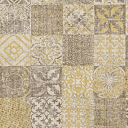 Galerie Wallcoverings Product Code: TP21293 - Passenger Wallpaper Collection Galerie Wallcoverings Product Code TP21293 - Passenger Wallpaper Collection - Mustard Colours - Funky Tiles Design