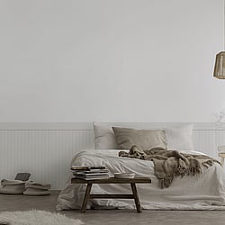 Galerie Wallcoverings Product Code: WW22224 - Woods And Wicker Wallpaper Collection Galerie Wallcoverings Product Code WW22224 - Woods And Wicker Wallpaper Collection - White Grey Colours - Dado Panel Effect Motif Design