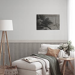 Galerie Wallcoverings Product Code: WW22225 - Woods And Wicker Wallpaper Collection Galerie Wallcoverings Product Code WW22225 - Woods And Wicker Wallpaper Collection - White Grey Black Colours - Dado Panel Effect Motif Design