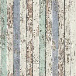 Galerie Wallcoverings Product Code: WW22234 - Woods And Wicker Wallpaper Collection Galerie Wallcoverings Product Code WW22234 - Woods And Wicker Wallpaper Collection - Blue Brown White Colours - Narrow Wood Stripe Effect Motif Design