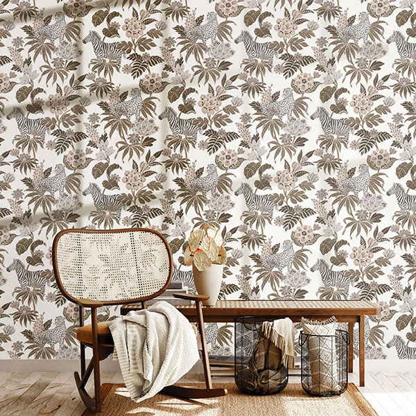 Galerie Wallcoverings Product Code 18521 - Into The Wild Wallpaper Collection - Beige Colours -  