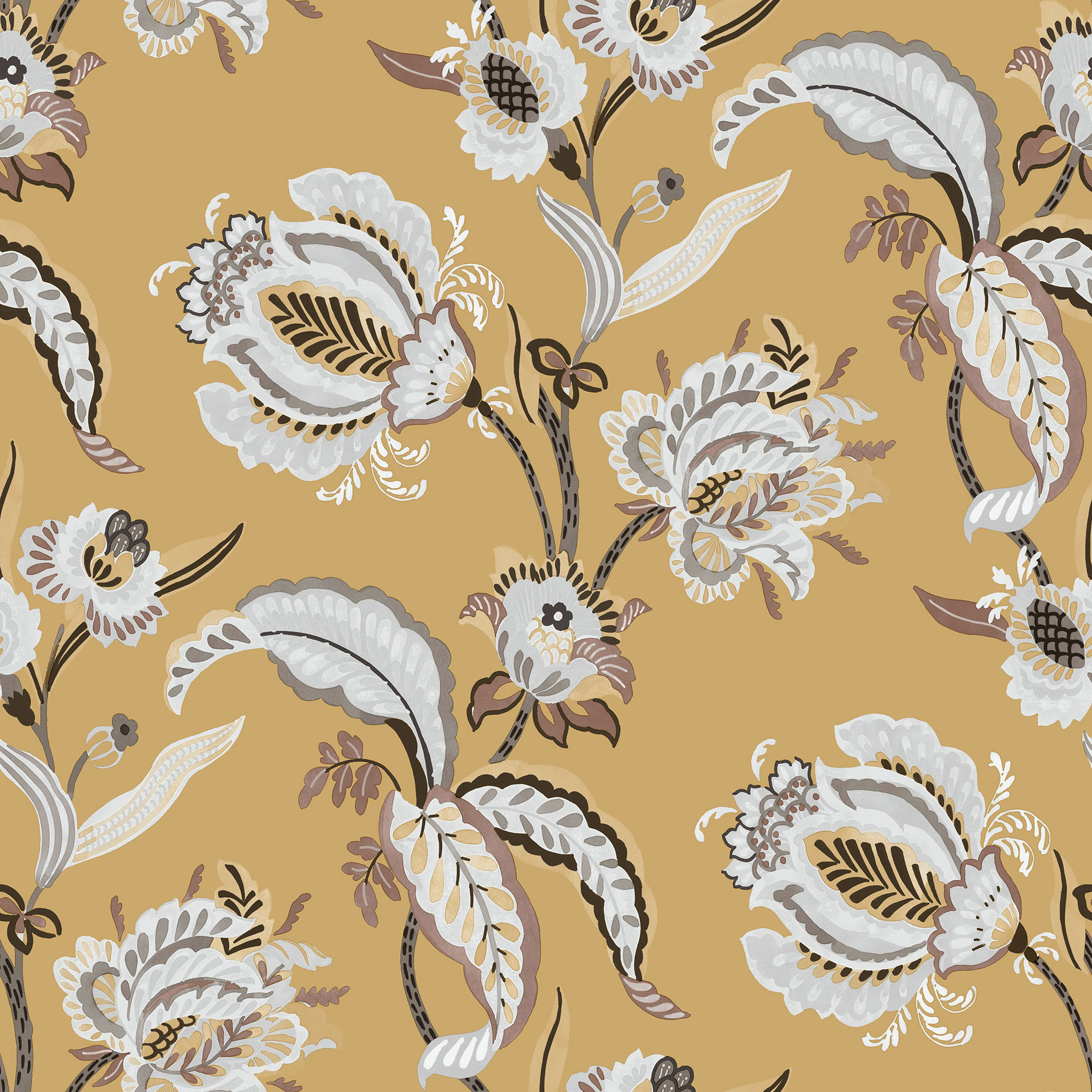 Galerie Wallcoverings Product Code 18552 - Into The Wild Wallpaper Collection - Yellow Colours -  