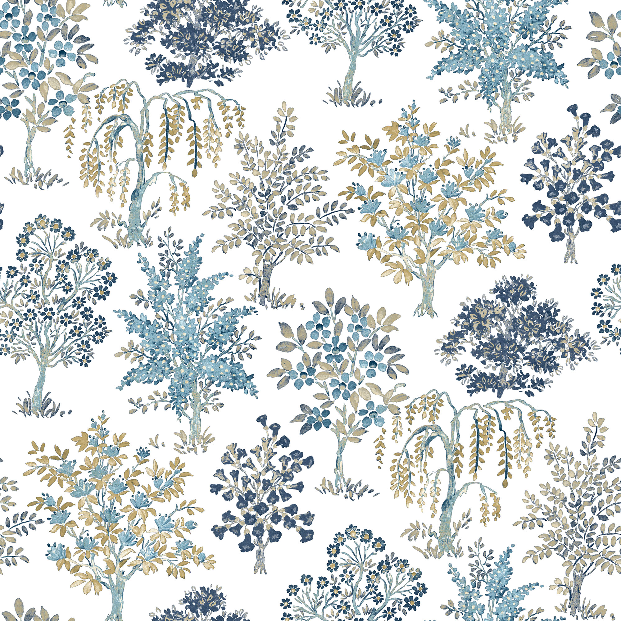 Galerie Wallcoverings Product Code 18556 - Into The Wild Wallpaper Collection - Blue Colours -  