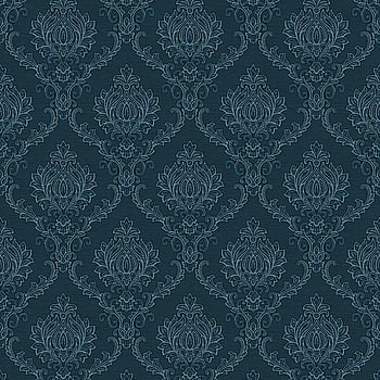 Galerie Wallcoverings Product Code 23649 - Classic Italian Wallpaper Collection - Blue Colours -  