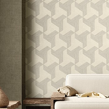 Galerie Wallcoverings Product Code 27501 - Synergy Wallpaper Collection - Beige Colours -  
