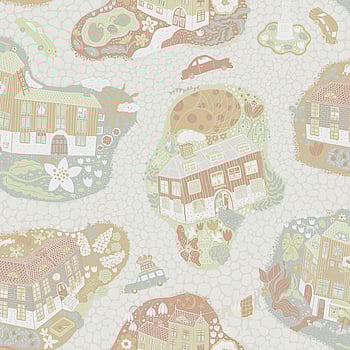 Galerie Wallcoverings Product Code 29007 - Resan Wallpaper Collection - Grey green Colours -  