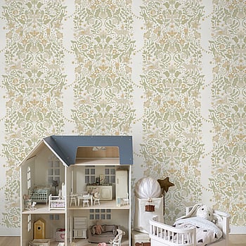 Galerie Wallcoverings Product Code 29025 - Resan Wallpaper Collection - Beige green Colours -  