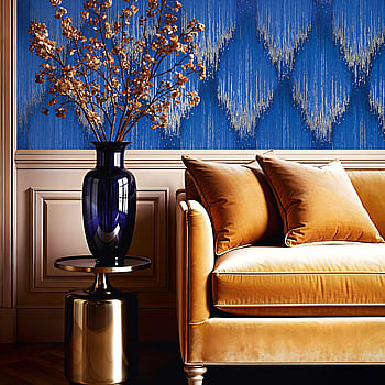 Galerie Wallcoverings Product Code 35808 - Fashion Icon Wallpaper Collection - Blue Colours -  