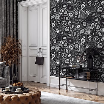 Galerie Wallcoverings Product Code 51216 - Pepper Wallpaper Collection - Black Pepper Colours -  