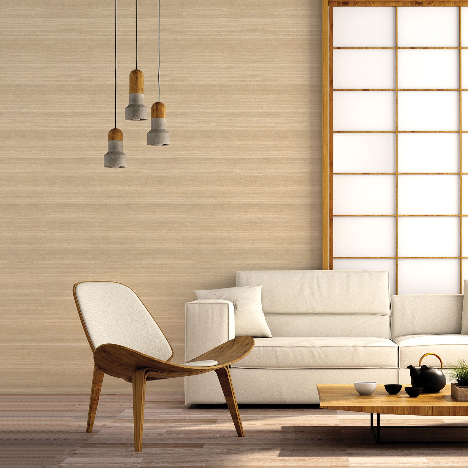 Galerie Wallcoverings Product Code 7364 - Evergreen Wallpaper Collection - Ochre Colours -  