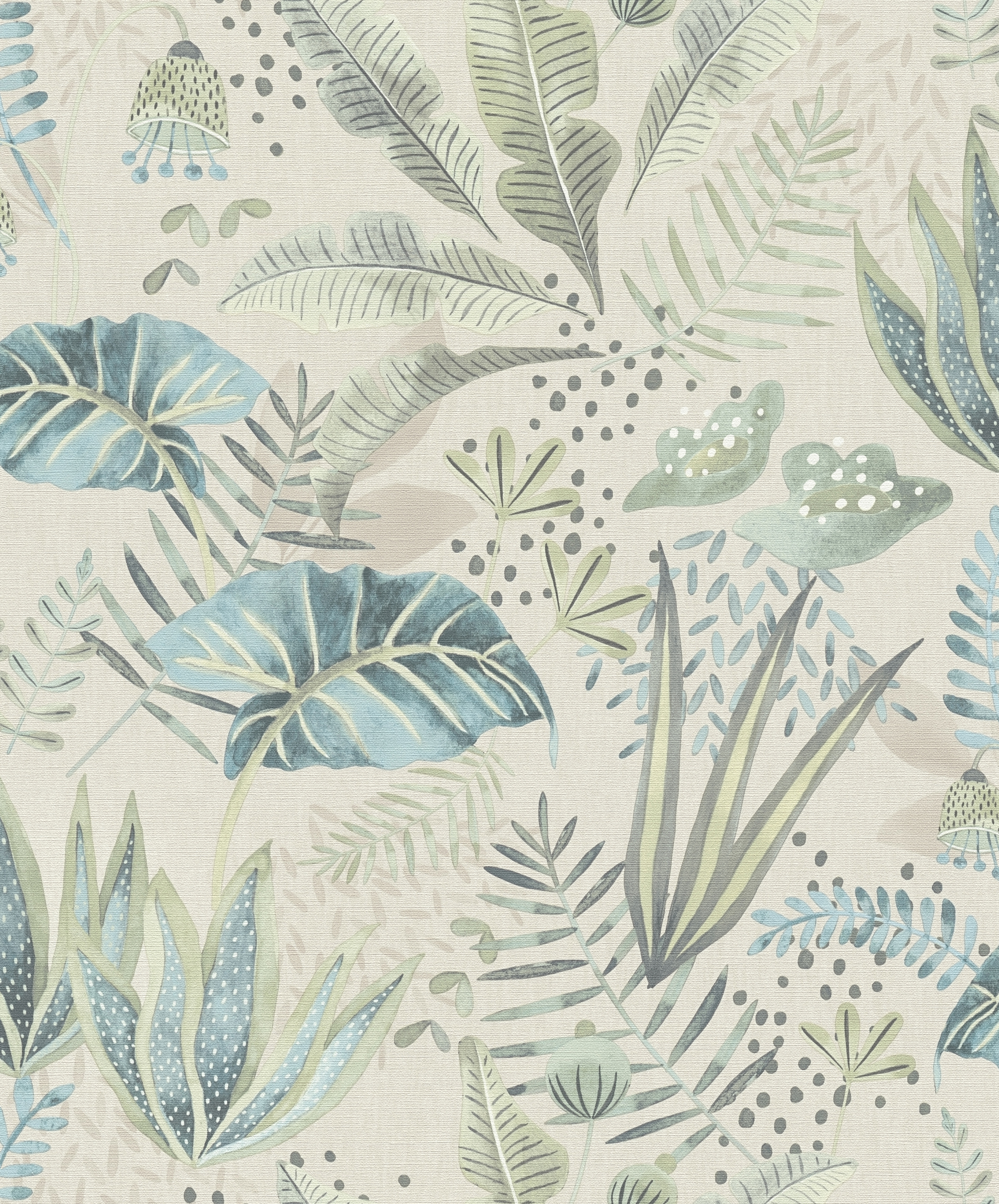 Galerie Wallcoverings Product Code FL61124 - Flourish Wallpaper Collection - Beige/Grey Colours -  