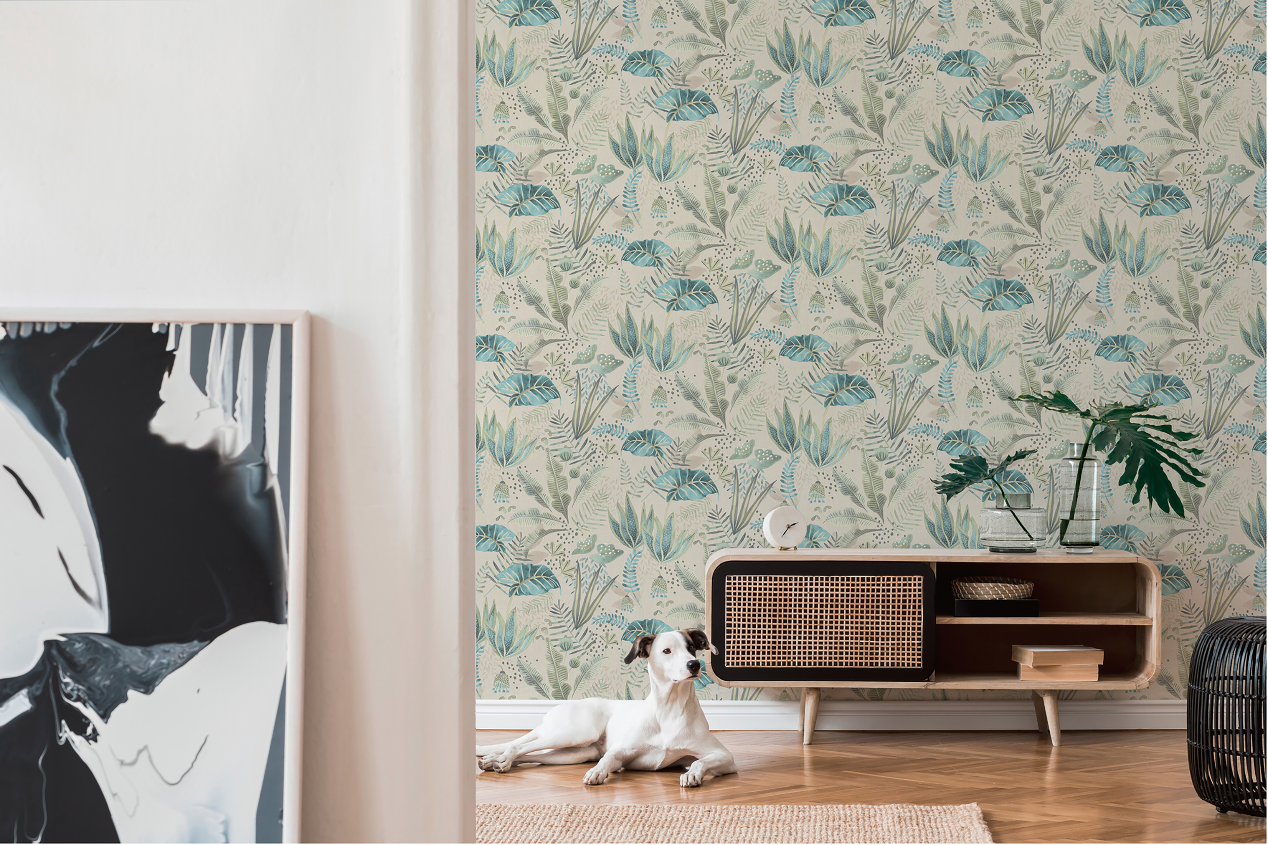 Galerie Wallcoverings Product Code FL61124 - Flourish Wallpaper Collection - Beige/Grey Colours -  
