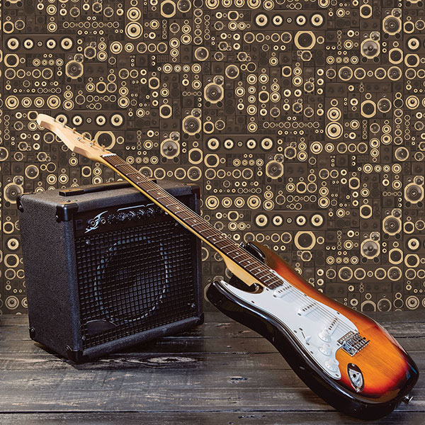 Galerie Wallcoverings Product Code G45369 - Grunge Wallpaper Collection - Brown Gold Colours -  