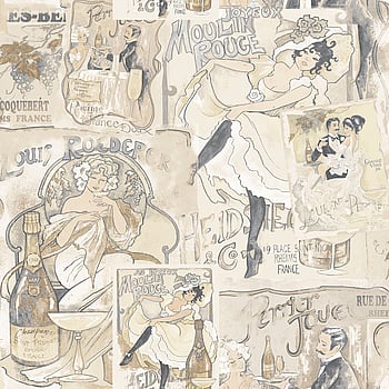 Galerie Wallcoverings Product Code G56114 - Memories 2 Wallpaper Collection - Beige Colours -  