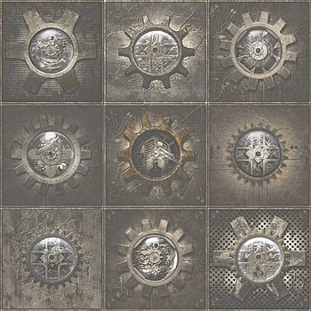 Galerie Wallcoverings Product Code G56229 - Nostalgie Wallpaper Collection - Bronze Brown Colours -  