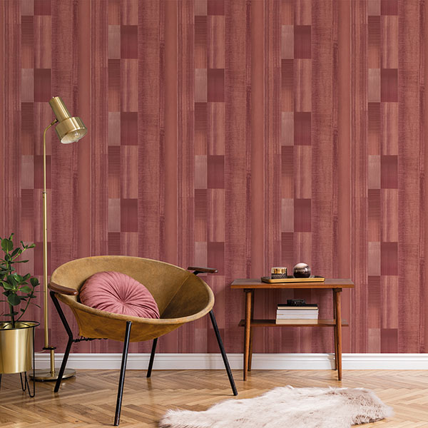 Galerie Wallcoverings Product Code G56574 - Texstyle Wallpaper Collection - Red Rose Gold Colours -  