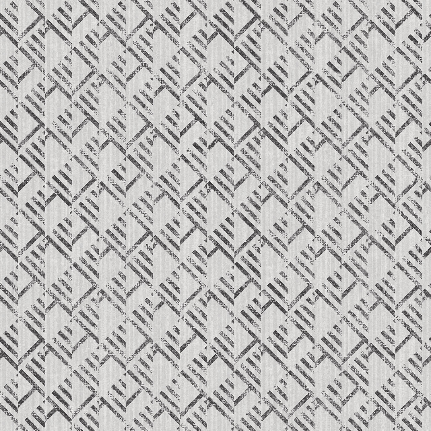 Galerie Wallcoverings Product Code G56578 - Texstyle Wallpaper Collection - Black Light Grey Colours -  