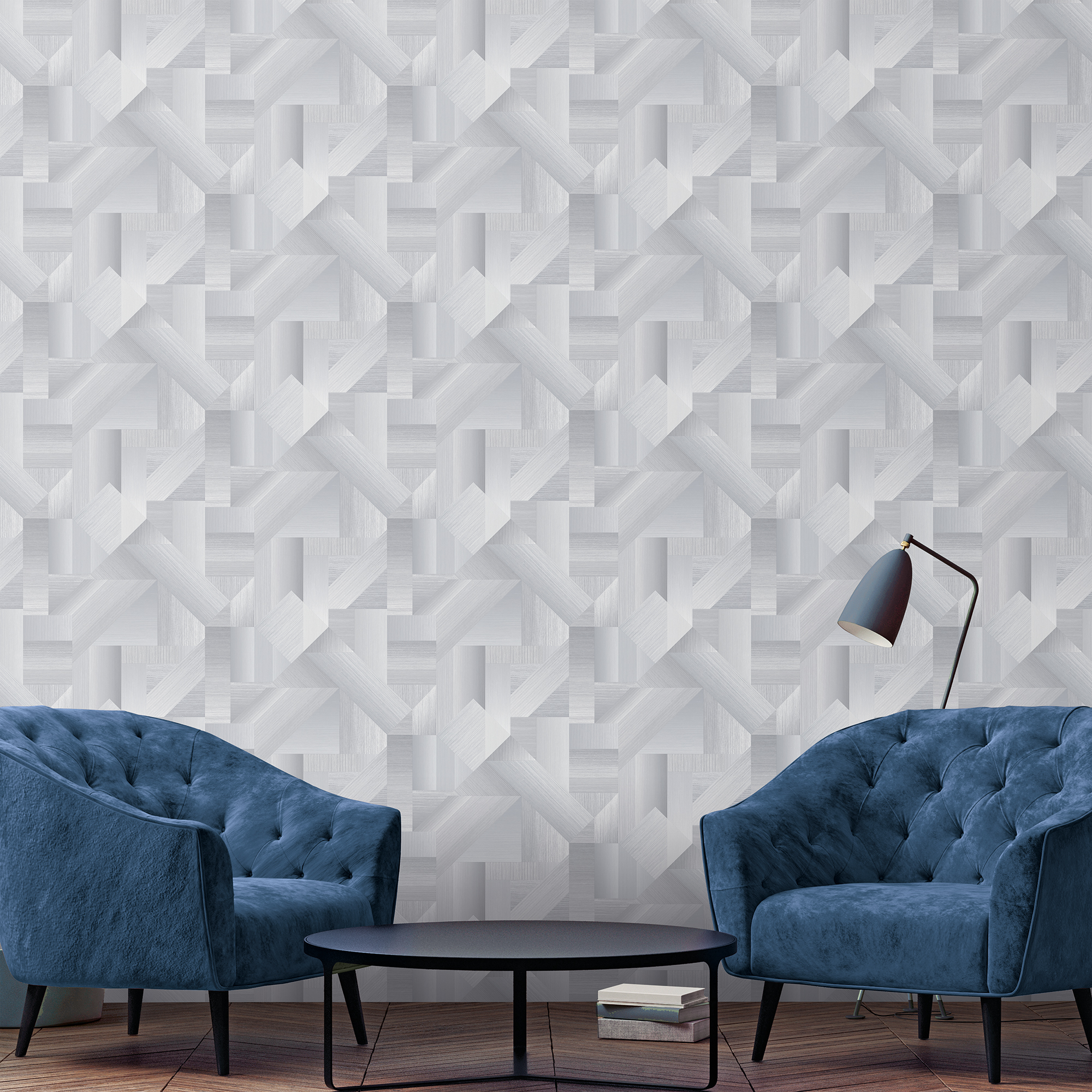Galerie Wallcoverings Product Code G56626 - Texstyle Wallpaper Collection - Greys Silver Colours -  