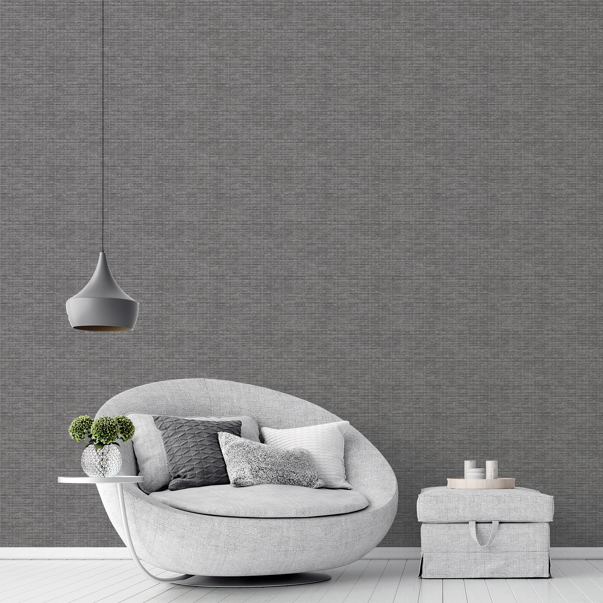 Galerie Wallcoverings Product Code G56631 - Texstyle Wallpaper Collection - Black Silver Colours -  