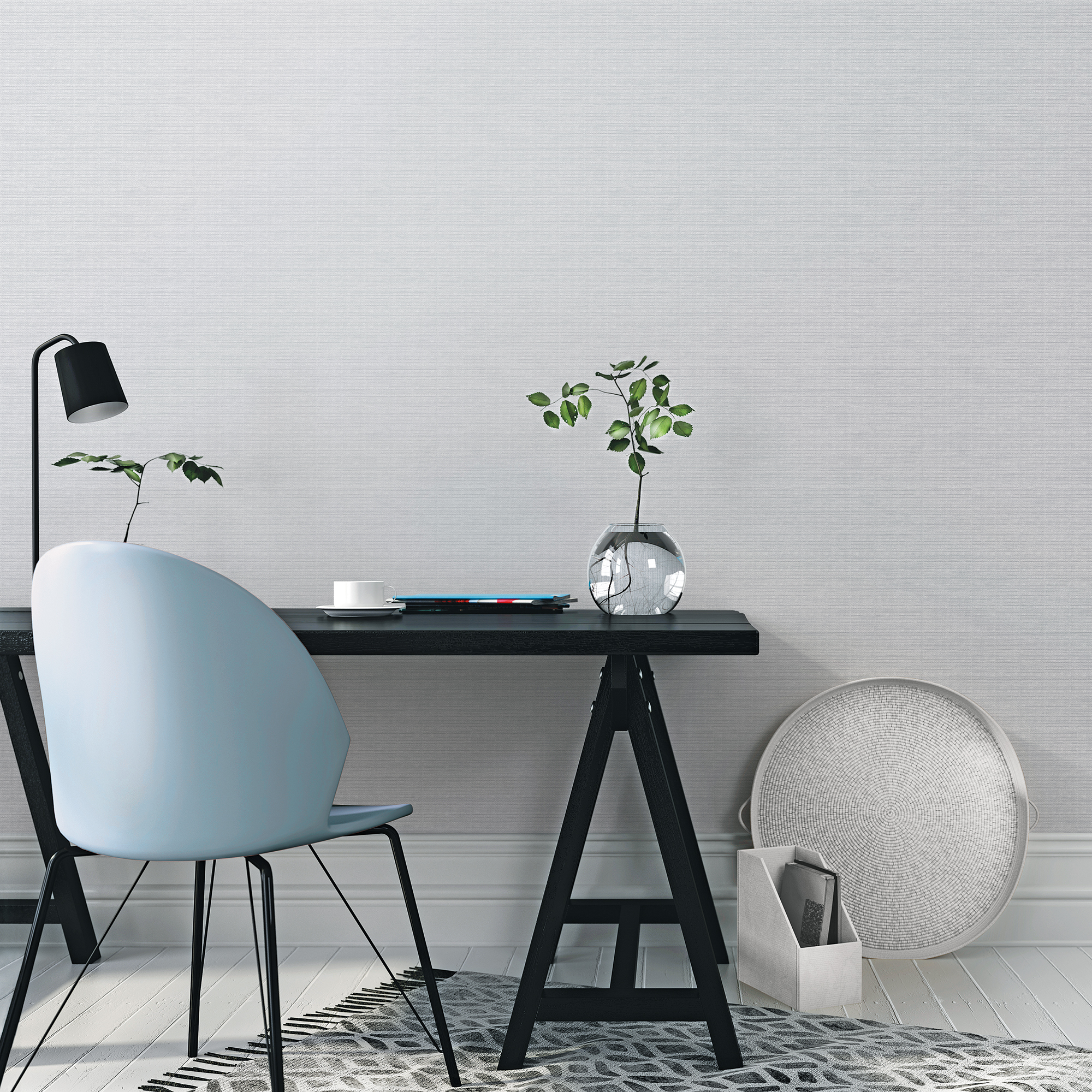 Galerie Wallcoverings Product Code G56635 - Texstyle Wallpaper Collection - Light Grey Silver Colours -  