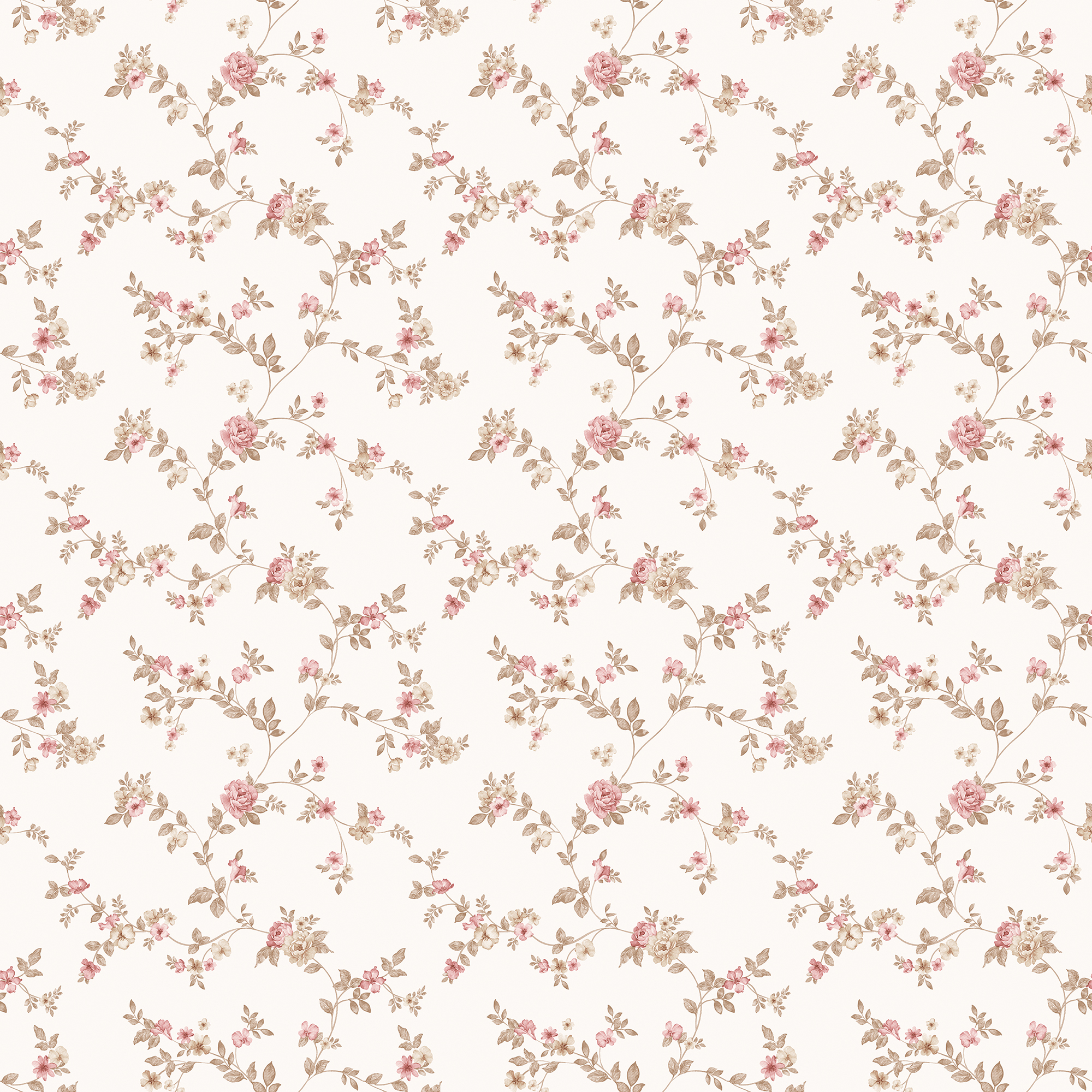Galerie Wallcoverings Product Code G56648 - Small Prints Wallpaper Collection - Pink Brown Beige Colours -  