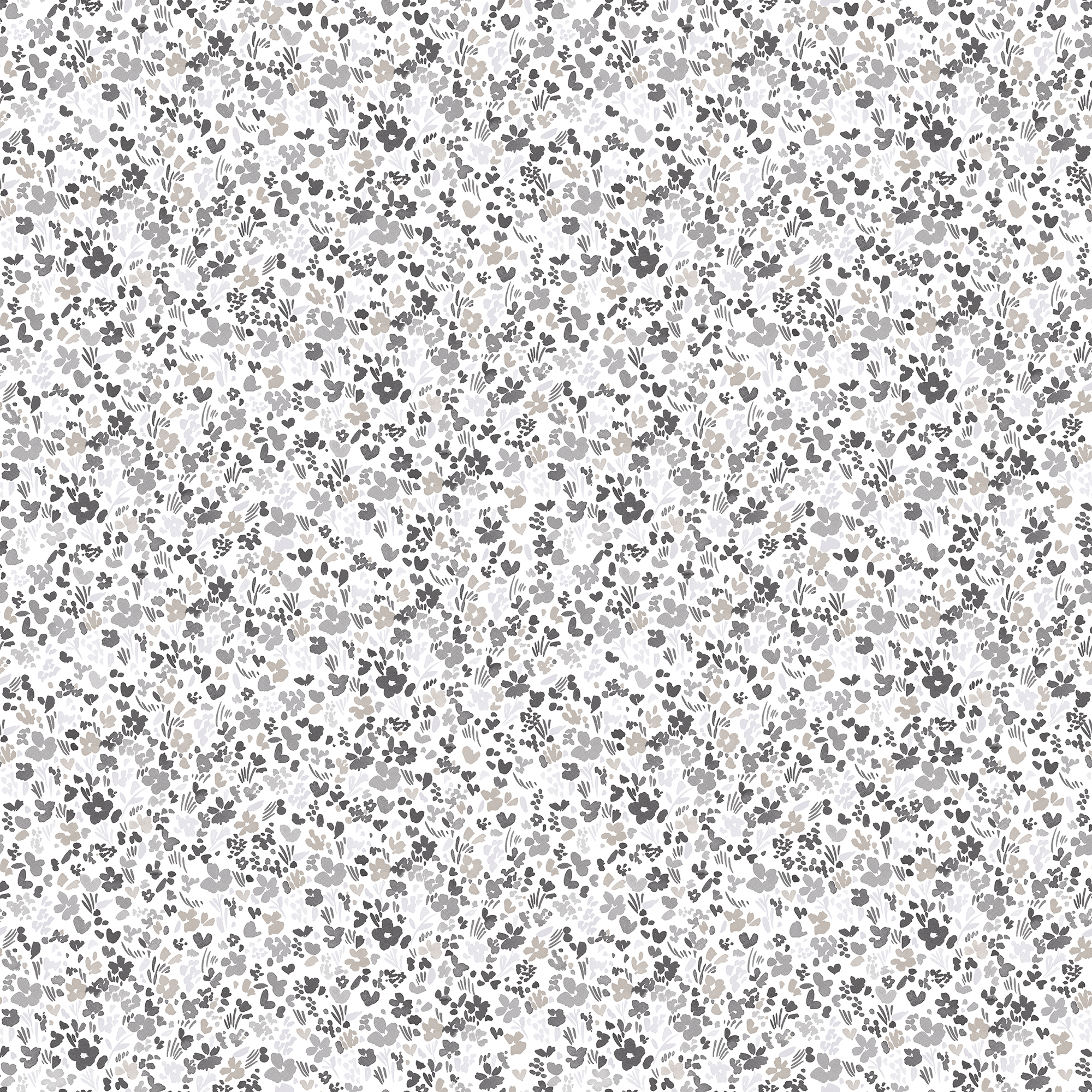 Galerie Wallcoverings Product Code G56667 - Small Prints Wallpaper Collection - Black White Grey Silver Colours -  