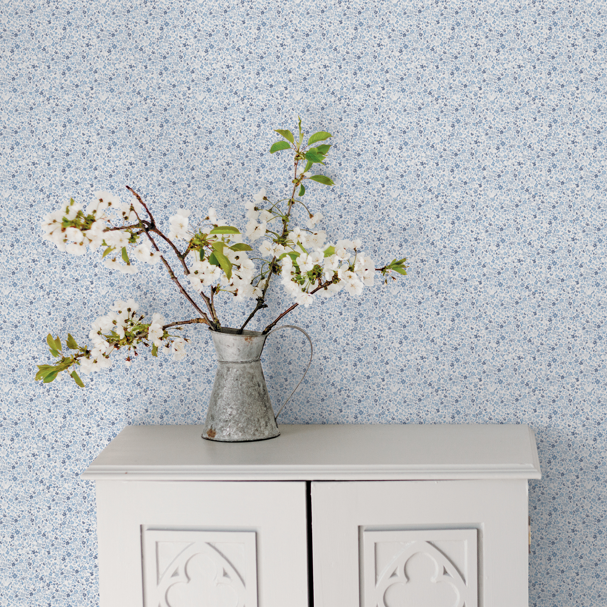 Galerie Wallcoverings Product Code G56668 - Small Prints Wallpaper Collection - Blue Grey White Colours -  
