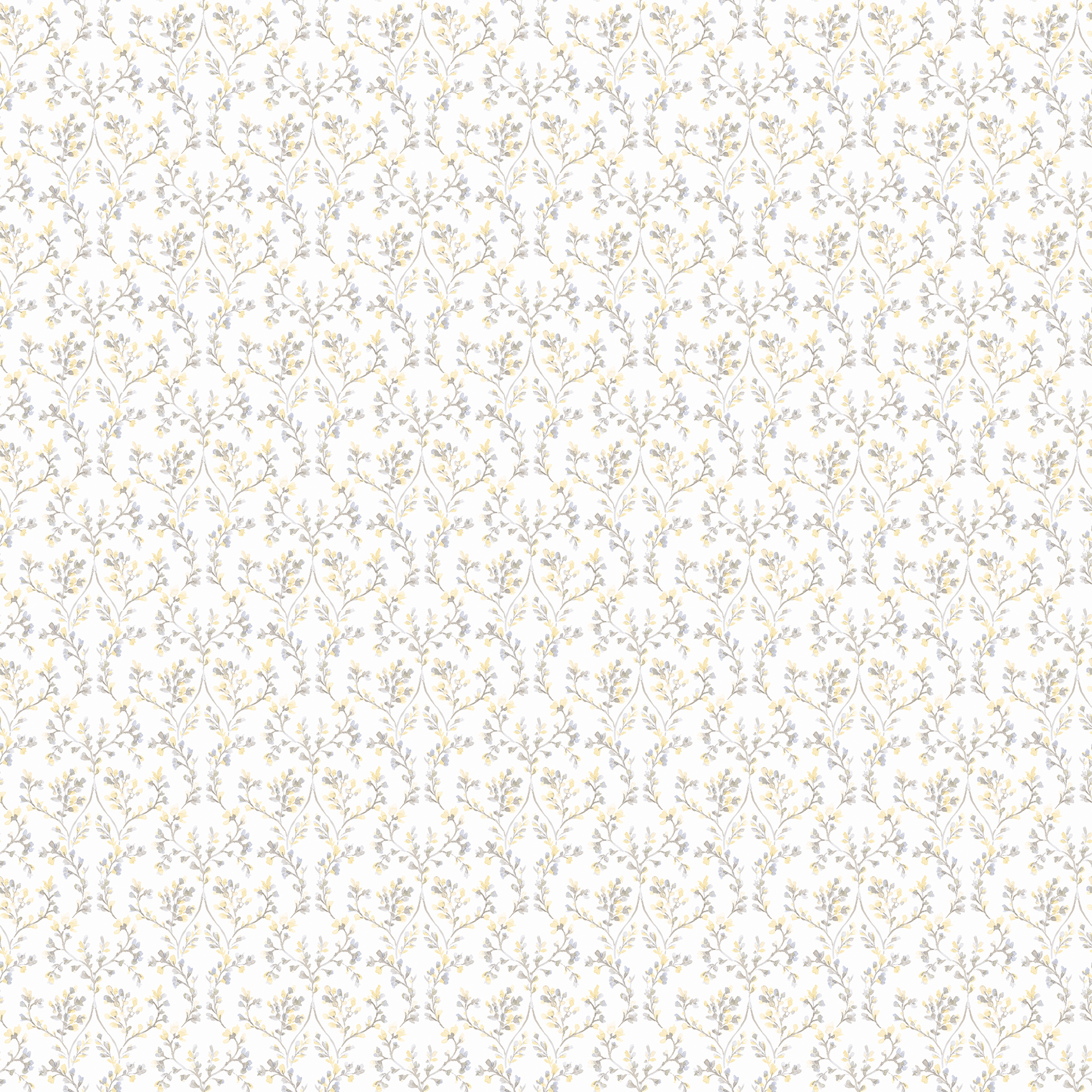 Galerie Wallcoverings Product Code G56681 - Small Prints Wallpaper Collection - Yellow Grey Brown White Colours -  