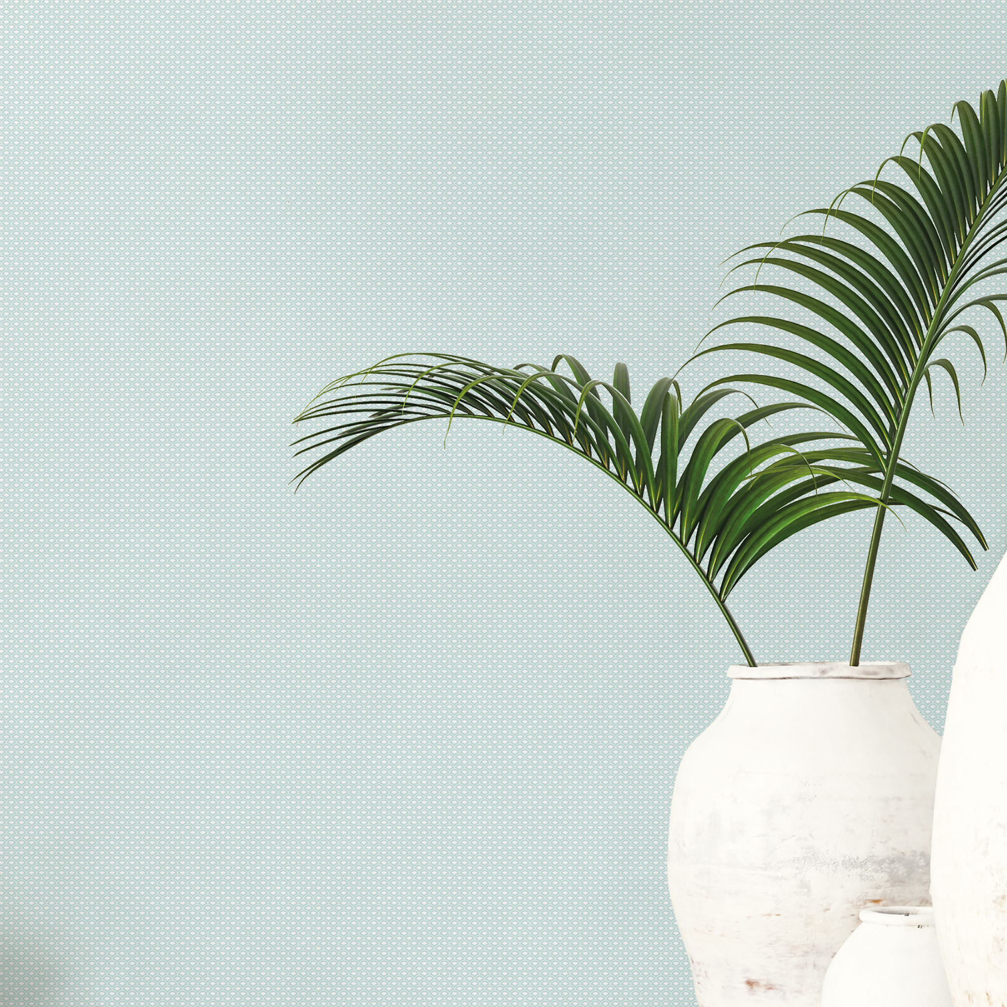 Galerie Wallcoverings Product Code G56688 - Small Prints Wallpaper Collection - Green White Colours -  