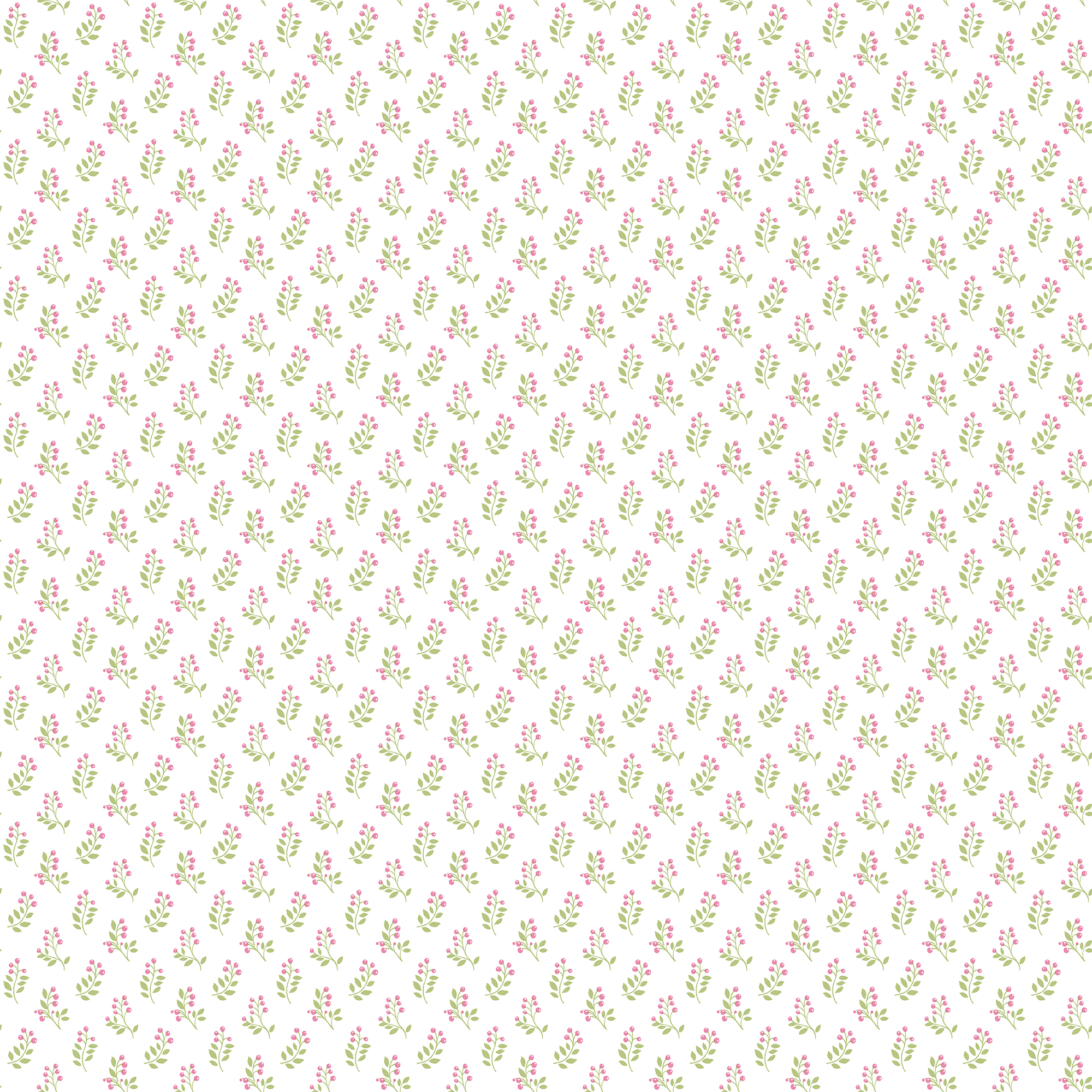 Galerie Wallcoverings Product Code G56710 - Small Prints Wallpaper Collection - Green Pink Cream Colours -  