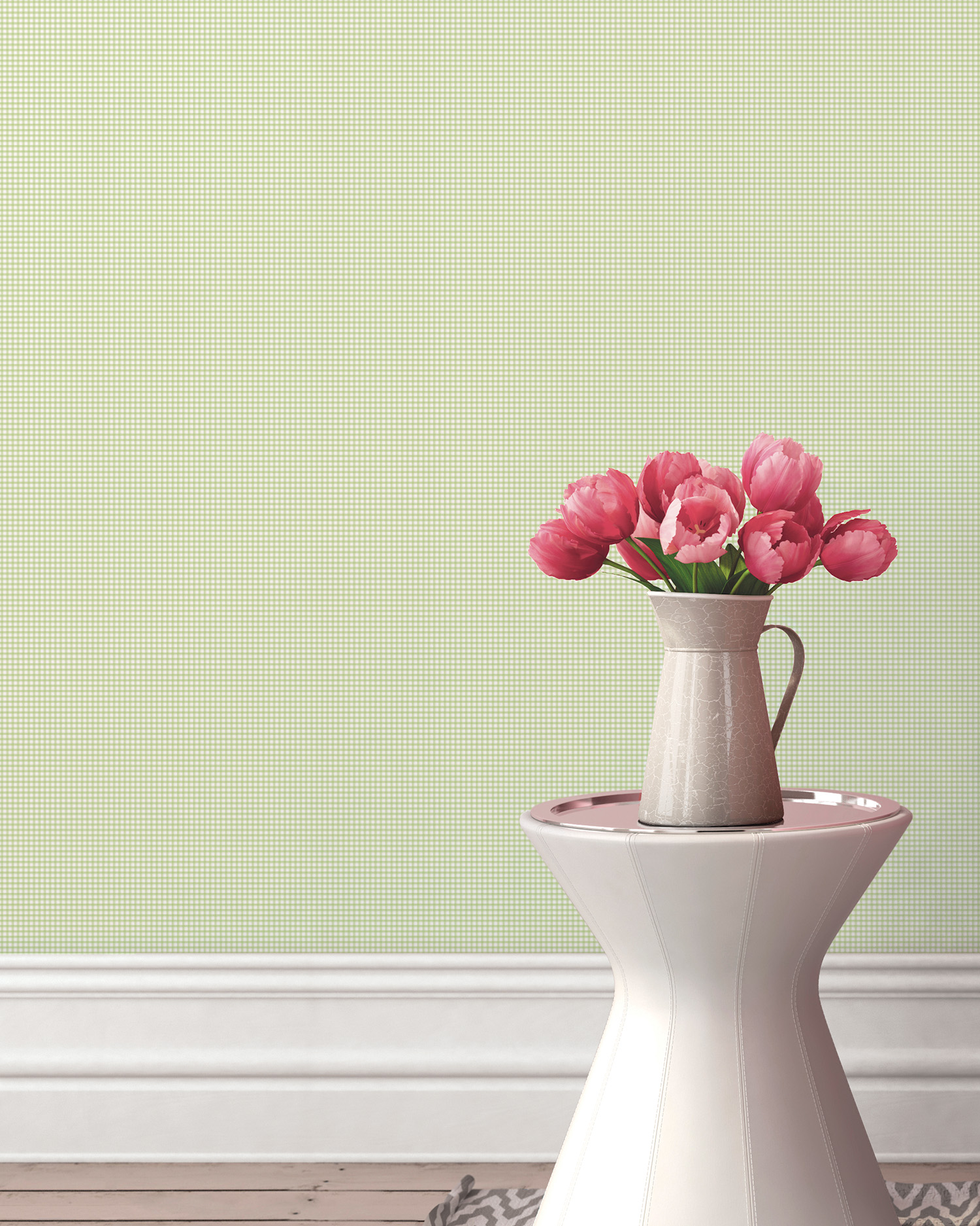Galerie Wallcoverings Product Code G67875 - Miniatures 2 Wallpaper Collection - Green White Colours -  