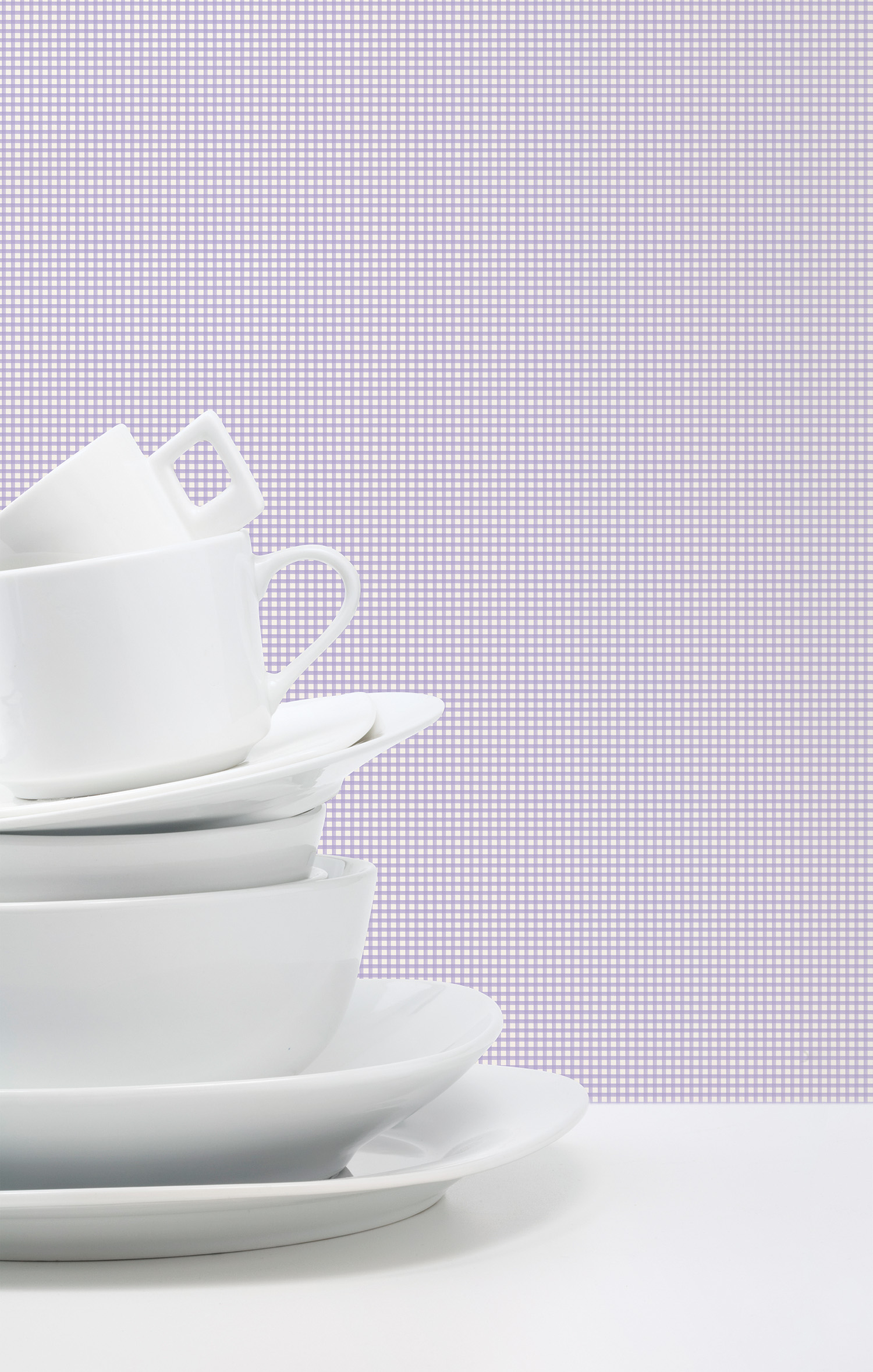 Galerie Wallcoverings Product Code G67877 - Miniatures 2 Wallpaper Collection - Purple White Colours -  