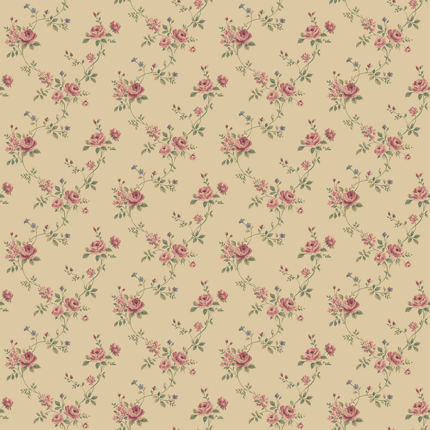 Galerie Wallcoverings Product Code G67894 - Miniatures 2 Wallpaper Collection - Pink Green Blue Cream Colours -  