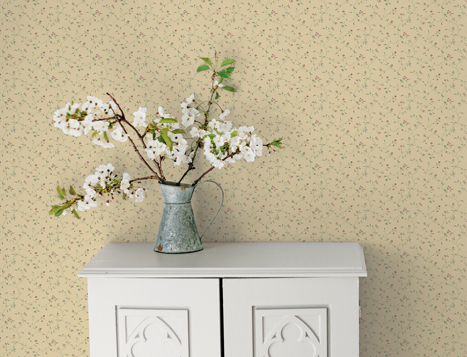 Galerie Wallcoverings Product Code G67921 - Miniatures 2 Wallpaper Collection - Cream Green Pink Blue Colours -  