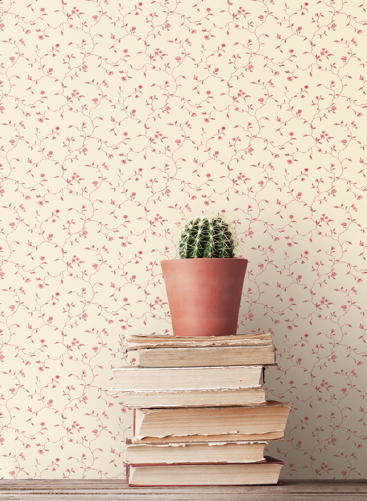 Galerie Wallcoverings Product Code G67925 - Miniatures 2 Wallpaper Collection - Red Cream Colours -  