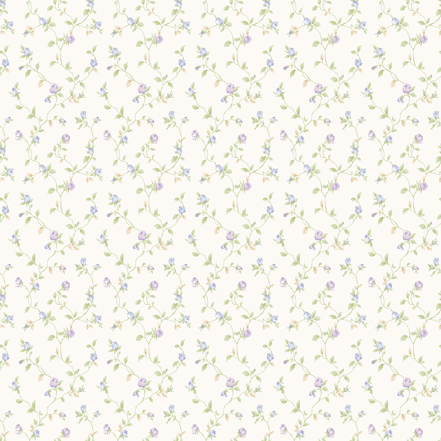 Galerie Wallcoverings Product Code G67935 - Miniatures 2 Wallpaper Collection - White Purple Blue Green Colours -  