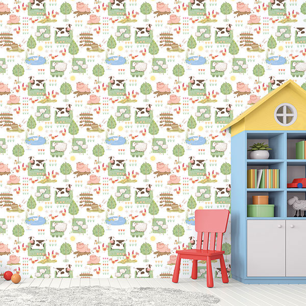 Galerie Wallcoverings Product Code G78377 - Tiny Tots 2 Wallpaper Collection - Primary Colours -  