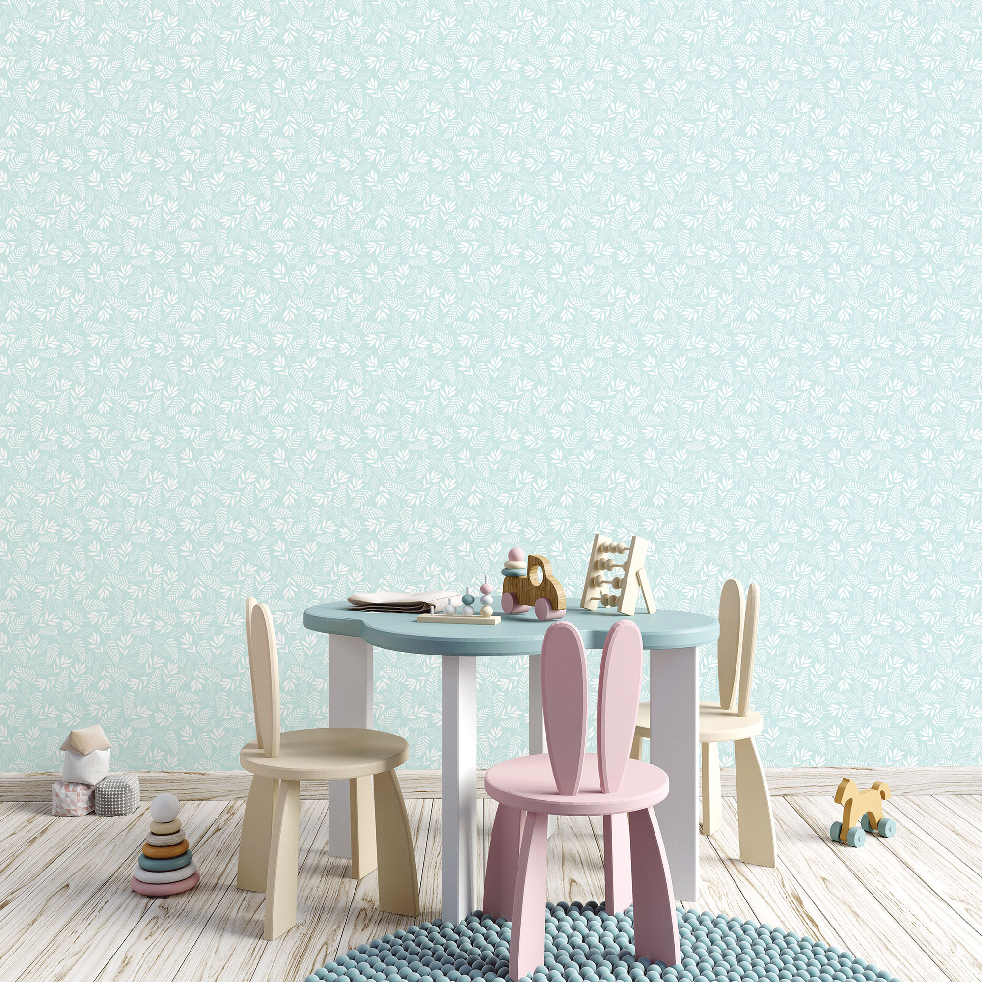 Galerie Wallcoverings Product Code G78383 - Tiny Tots 2 Wallpaper Collection - Turquoise Colours -  