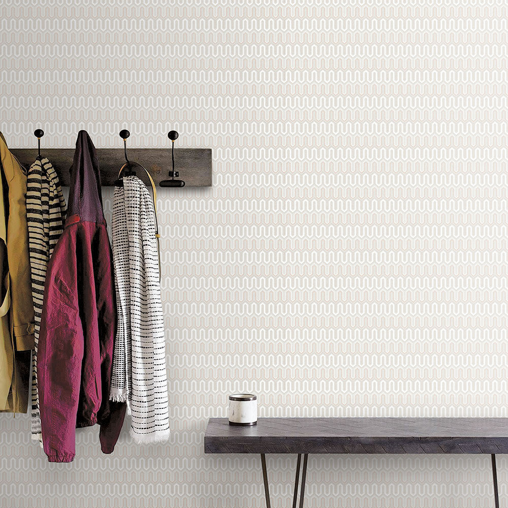 Galerie Wallcoverings Product Code GX37613 - Geometrix Wallpaper Collection - Grey Rose Colours -  