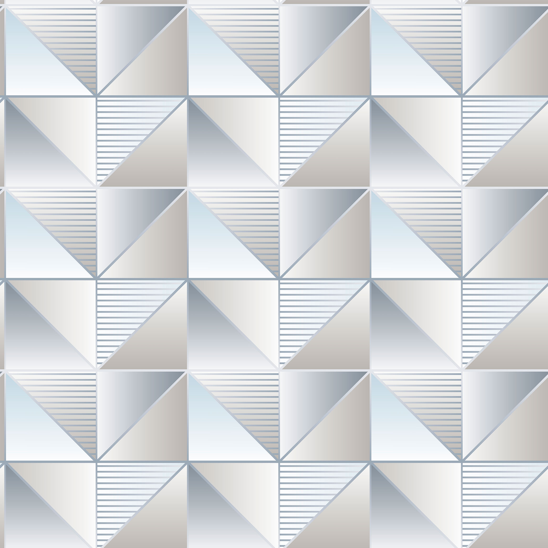 Galerie Wallcoverings Product Code GX37634 - Geometrix Wallpaper Collection - Blue Grey Colours -  