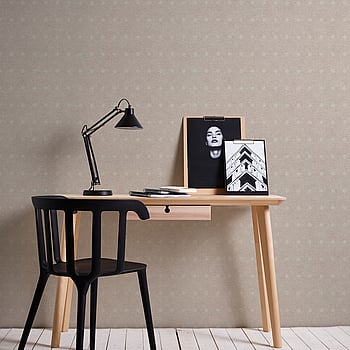 Galerie Wallcoverings Product Code HV41057 - Havana Wallpaper Collection - Beige Red Colours -  
