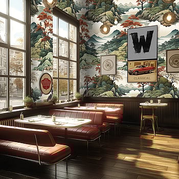 Galerie Wallcoverings Product Code HZ62083M - Horizon Wallpaper Collection - Beige Brown Green Colours -  