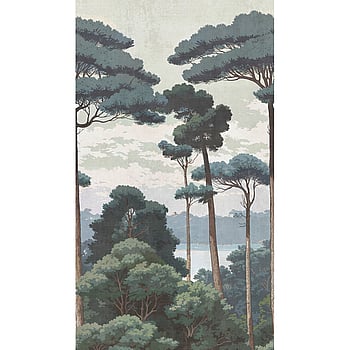 Galerie Wallcoverings Product Code HZ62085M - Horizon Wallpaper Collection - Brown Cream Green Colours -  